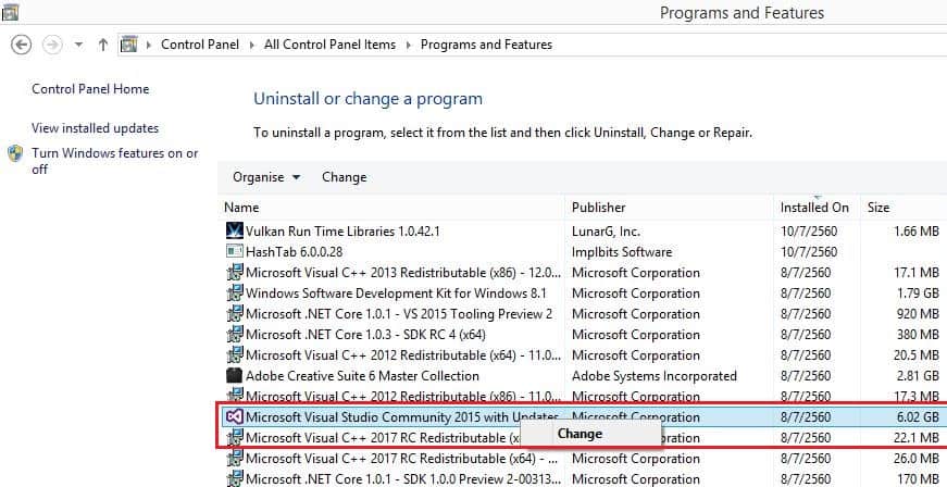 วิธีแก้ไข Python : Microsoft Visual C++ 14.0 is required 